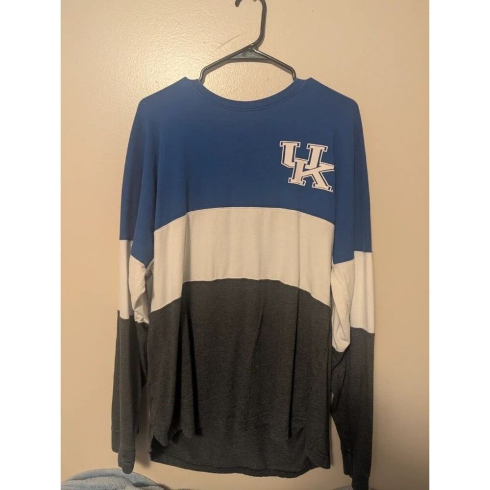 UK Kentucky Wildcats Long-Sleeved T-Shirt, Size Large